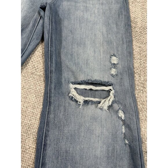 KanCan Blue Distressed Flare Jeans - Picture 5 of 12